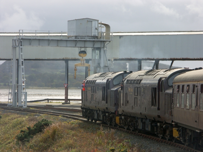 Nuclear Flask Crane at Hunterston Coal Terminal